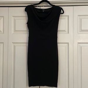 Black cocktail dress